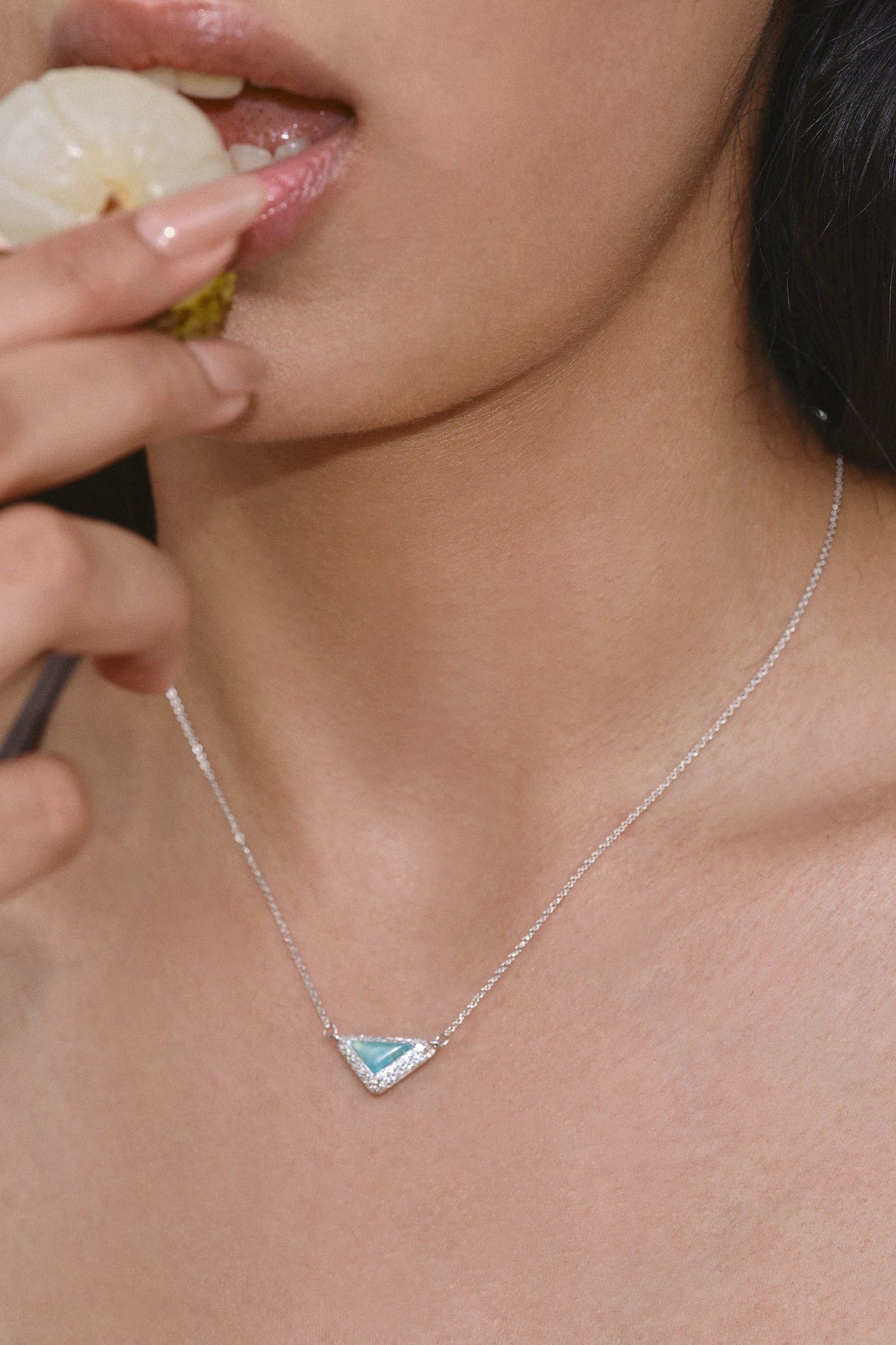 blue/Celestial Core Necklace - booneealus