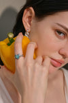 Amazonite Hear Ring