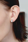 Pear Cut Zircon Studs