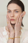 Gold BooneeAlus Rippling Lattice Ring Jewelry