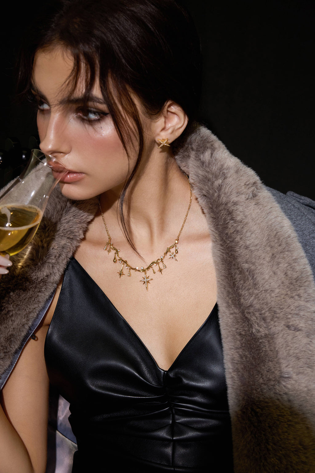 Starfall Serenity Necklace - booneealus