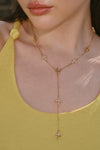 Gold/Forged Pilgrimage Necklace - booneealus