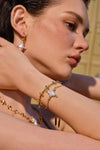 Gold/Lumen Cross Bracelet – 4 Styles / Set Available - booneealus