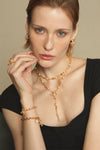 Pearl Cross Y-Necklace