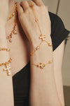 Cross Pearl Hand Chain