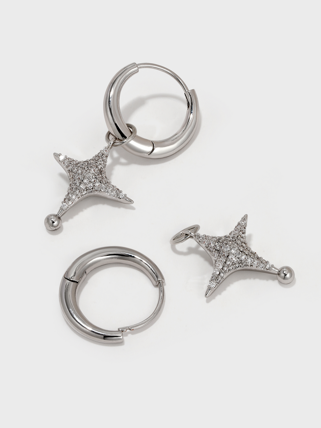 Stardust Echoes Earrings - booneealus