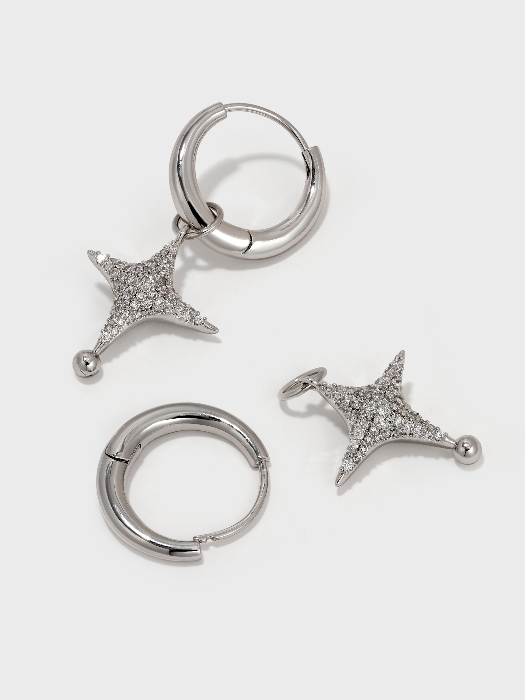 Stardust Echoes Earrings - booneealus