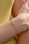 Gold/Lumen Cross Bracelet – 4 Styles / Set Available - booneealus