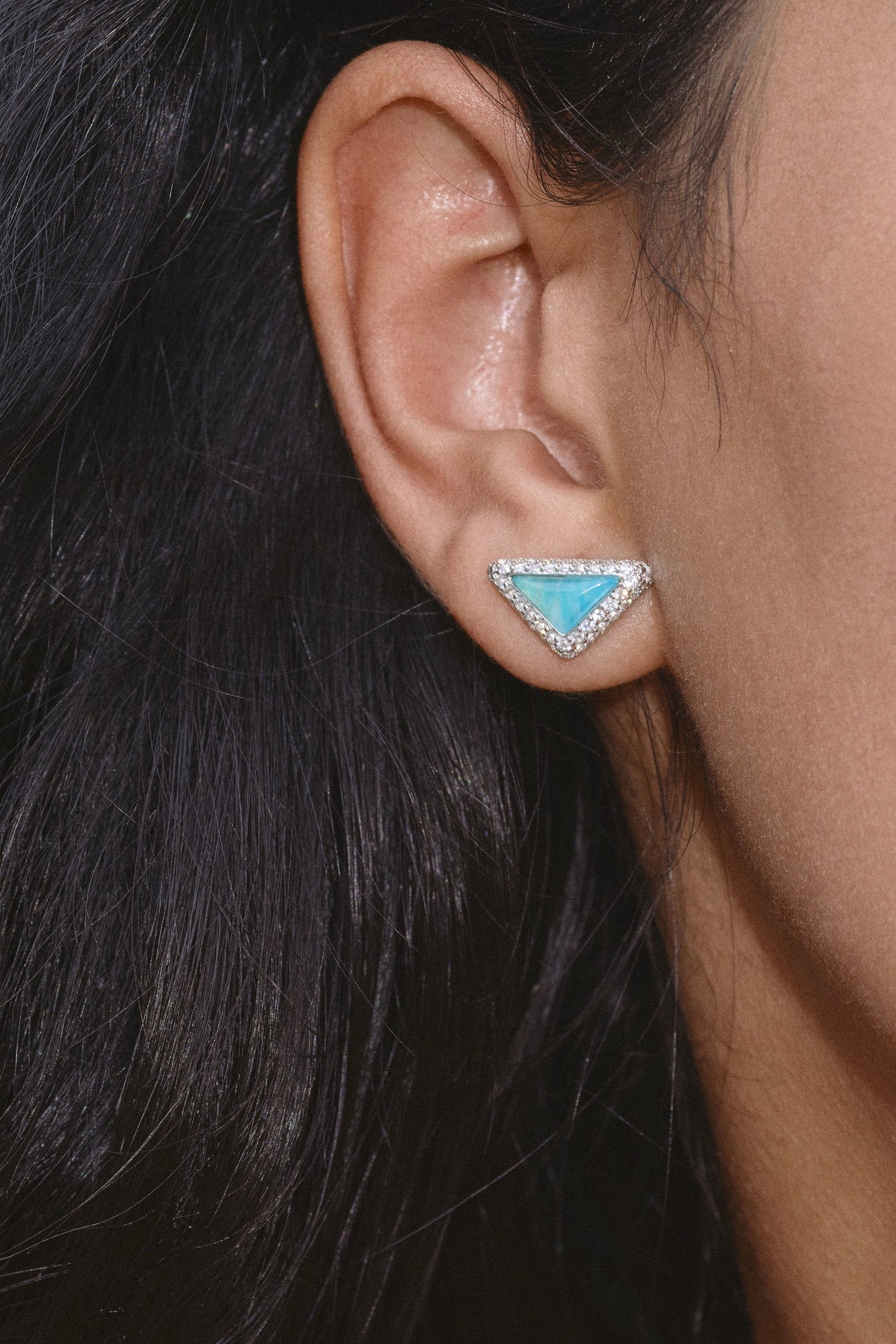 blue/Celestial Core Earrings - booneealus