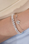 Zircon Falling Dew Flower Bracelet