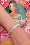 Luminous Zircon Full Circle Row Bracelet