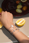 Silver/Lumen Cross Bracelet – 4 Styles / Set Available - booneealus