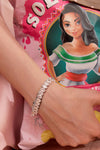 Luminous Zircon Full Circle Row Bracelet