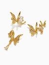 Metal Texture Butterfly Set Studs (3 pcs)