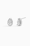 Pear Cut Zircon Studs