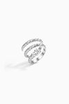 SIlver BooneeAlus Rippling Lattice Ring Jewelry