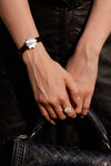 Flower Shell Zircon Cuff