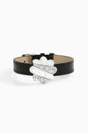 Flower Shell Zircon Cuff