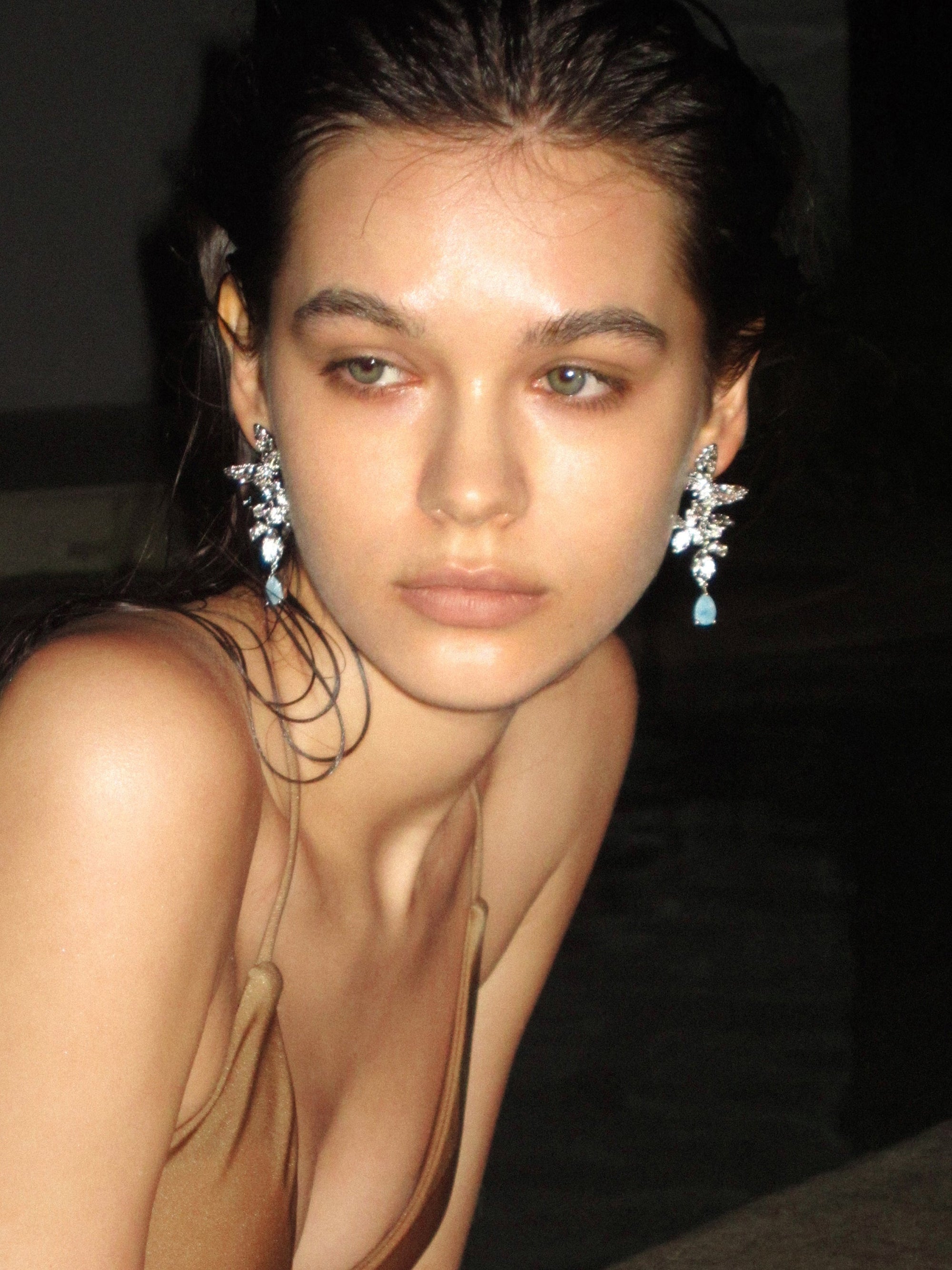 silver/Studs with Butterfly Flower and Dragonfly - booneealus