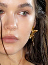 GOLD/Studs with Butterfly Flower and Dragonfly - booneealus