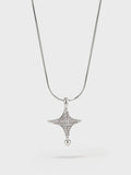 Zircon Starburst Necklace - booneealus